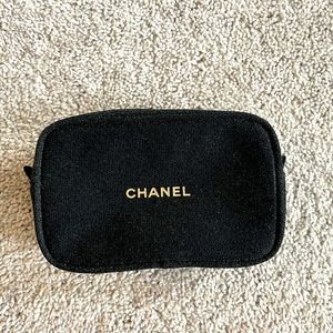 Chanel pouch.. Can be a purse by adding chain!